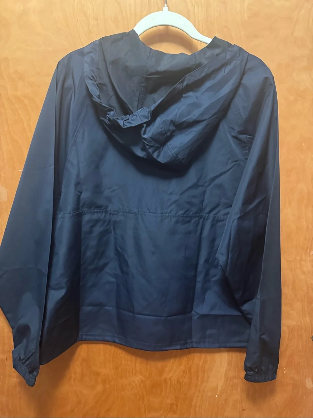 Fanatics Navy Pullover Windbreaker with White Logo